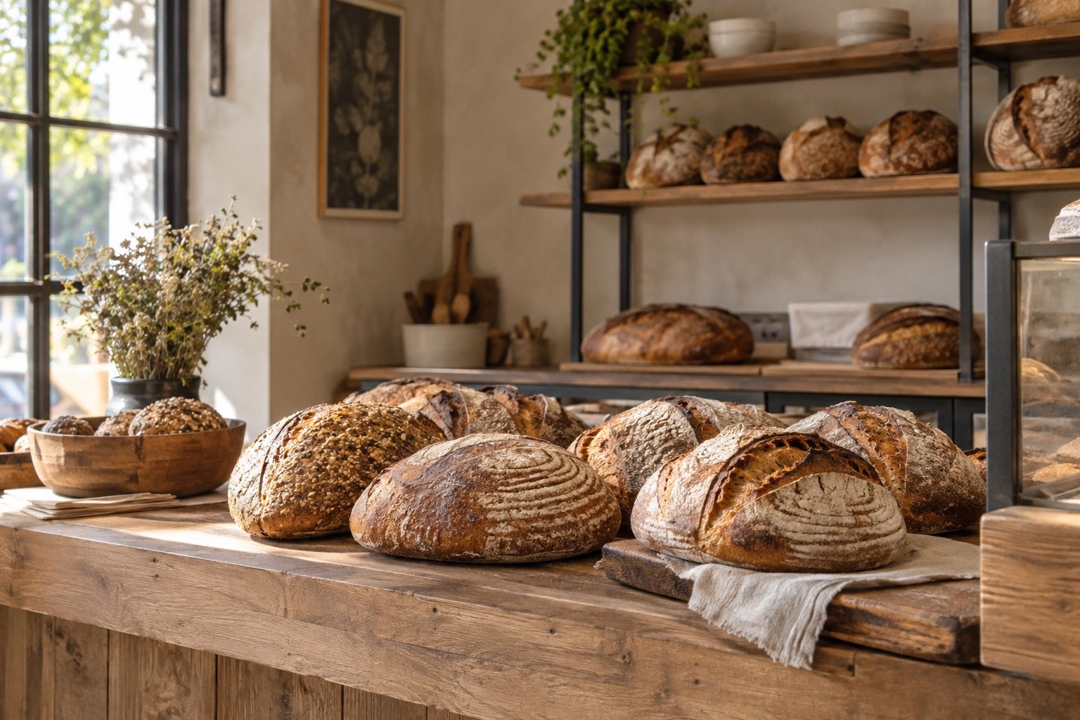 Konzeptbild einer Bäckerei